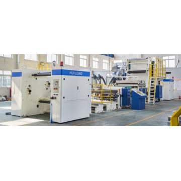 Liquid aseptic packaging extrusion lamination machine